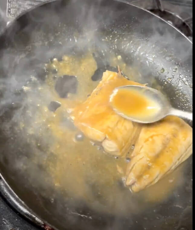 サバの味噌煮の作り方説明画像